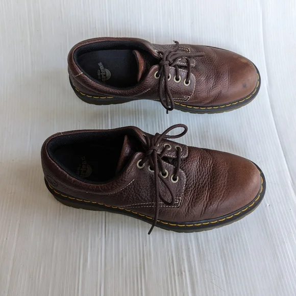 DOC MARTENS Boston men\'s brown leather oxford loafers Casual Dress Shoes Dr. Martens | Shoes | Doc Martens Boston Mens Brown Leather  main image 3